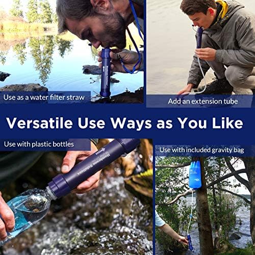 Membrane Solutions Gravity Water Filter Pro 6L, 0.1-Micron Versatile Water - Travel With Glen