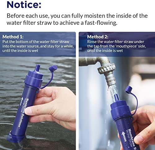 Membrane Solutions Gravity Water Filter Pro 6L, 0.1-Micron Versatile Water - Travel With Glen