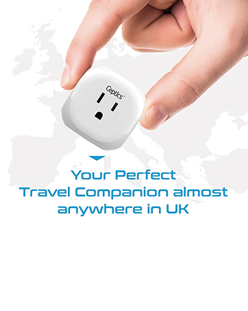 Ceptics World Travel Adapter Kit - QC 3.0 2 USB - Travel With Glen