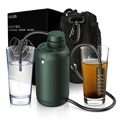 Portable water filter