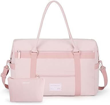 BAGSMART Travel Duffle Bag for Women, Carry On Weekender Overnight - Travel With Glen