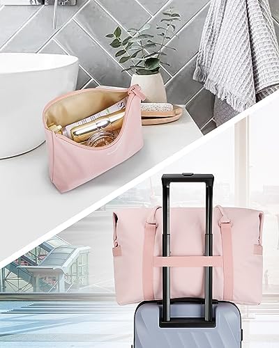 BAGSMART Travel Duffle Bag for Women, Carry On Weekender Overnight - Travel With Glen