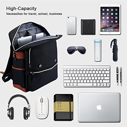 Modoker Vintage Laptop Backpack for Women Men,Travel Backpacks with USB - Travel With Glen