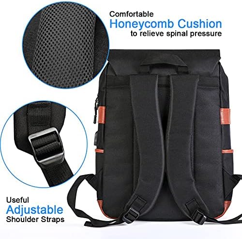 Modoker Vintage Laptop Backpack for Women Men,Travel Backpacks with USB - Travel With Glen