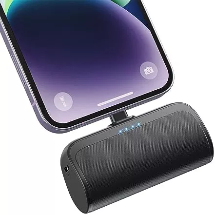 Mini Portable Charger Power Bank for iPhone,5200mAh Portable Phone Charger, - Travel With Glen Portable charger