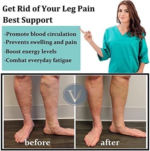 ACTINPUT Copper Compression Socks Men Women Circulation 4 Pairs-Best Support - Travel With Glen