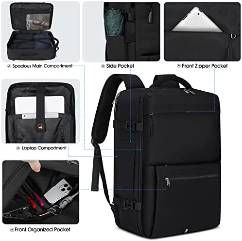 IGOLUMON Travel Backpack for Men Women 17 Inch Flight Approved - Travel With Glen