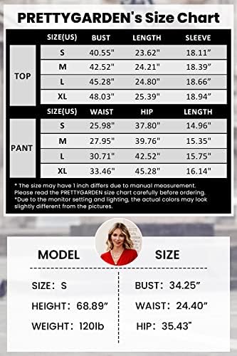 PRETTYGARDEN Women's 2 Piece Outfits 2023 Winter Long Sleeve V - Travel With Glen