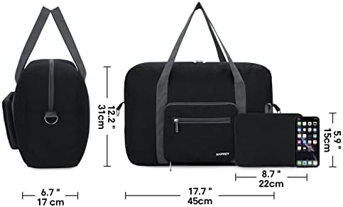 For Spirit Airlines Personal Item Bag 18x14x8 Foldable Travel Duffel - Travel With Glen