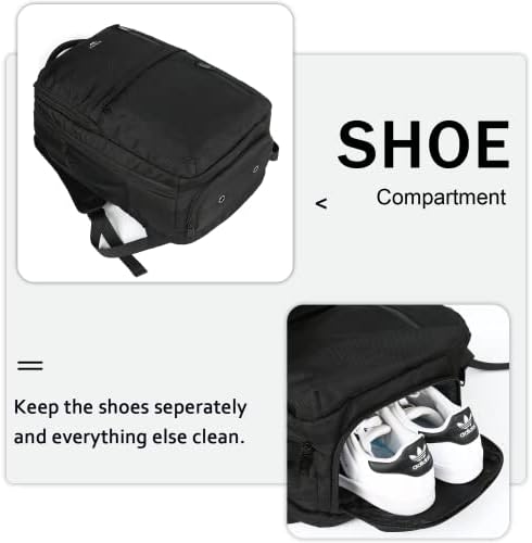MATEIN Carry on Backpack, 40L Flight Approved Large Travel Laptop - Travel With Glen