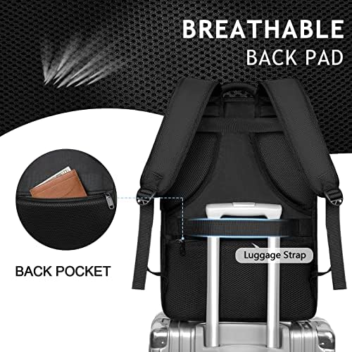 MATEIN Carry on Backpack, 40L Flight Approved Large Travel Laptop - Travel With Glen