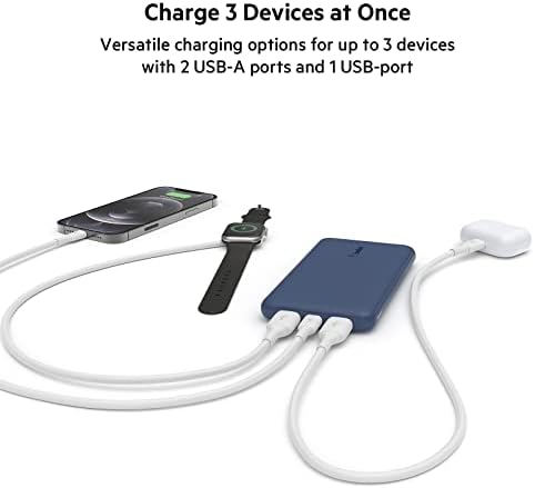 Belkin USB-C Portable Charger Power Bank, 10,000 mAh with 1 - Travel With Glen