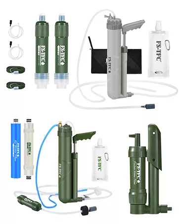 FS-TFC Portable Water Filter Survival Gear High Precision and Large - Travel With Glen