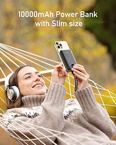 VEEKTOMX Mini Power Bank 10000mAh, 22.5W Fast Charging Small Portable - Travel With Glen