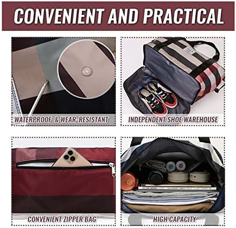 Mini Folding Bag Travel Bag Large-capacity Female Portable Hand Luggage - Travel With Glen
