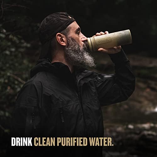 GRAYL UltraPress 16.9 oz Water Purifier & Filter Bottle for - Travel With Glen