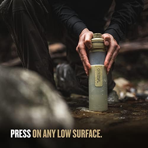 GRAYL UltraPress 16.9 oz Water Purifier & Filter Bottle for - Travel With Glen