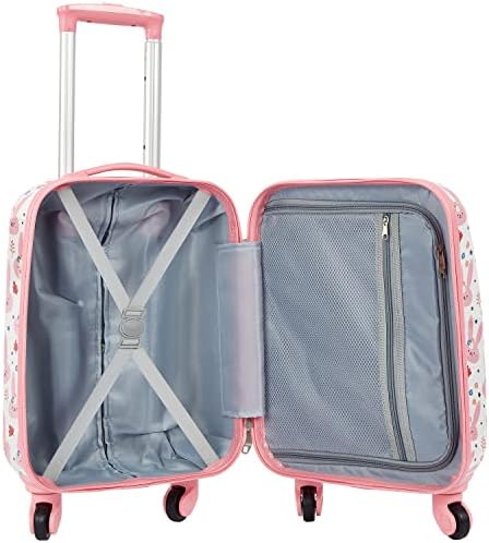 Travelers Club 5 Piece Kids' Luggage Set, Bunny - Travel With Glen