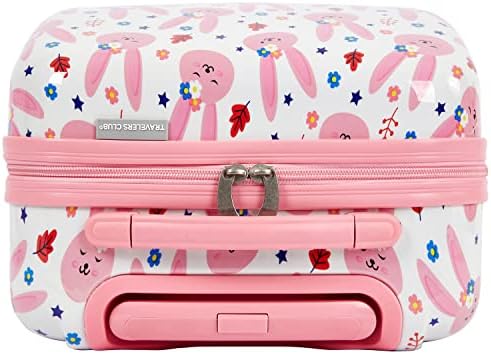 Travelers Club 5 Piece Kids' Luggage Set, Bunny - Travel With Glen