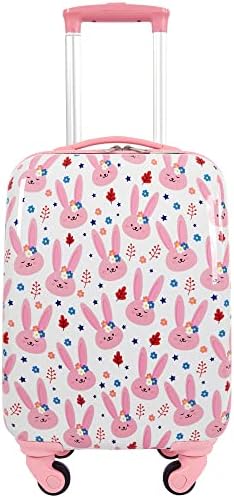 Travelers Club 5 Piece Kids' Luggage Set, Bunny - Travel With Glen