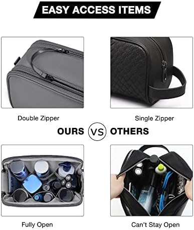 BAGSMART Toiletry Bag for Men, Large Travel Toiletry Organizer Dopp - Travel With Glen