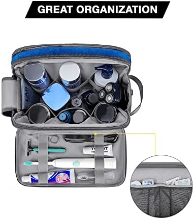 BAGSMART Toiletry Bag for Men, Large Travel Toiletry Organizer Dopp - Travel With Glen