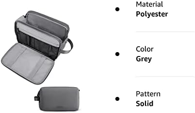 BAGSMART Toiletry Bag for Men, Large Travel Toiletry Organizer Dopp - Travel With Glen