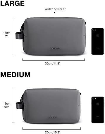 BAGSMART Toiletry Bag for Men, Large Travel Toiletry Organizer Dopp - Travel With Glen