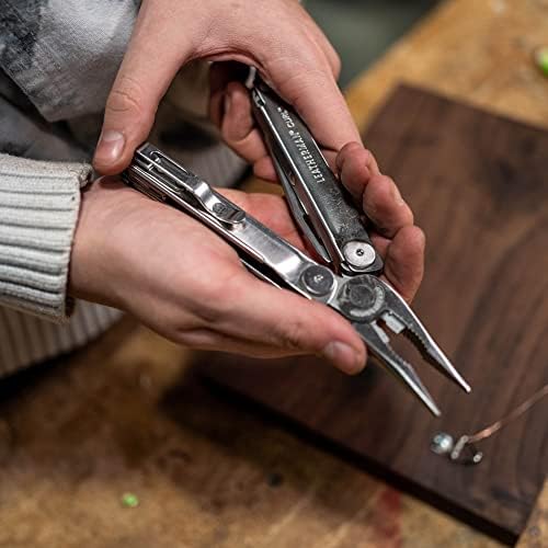 LEATHERMAN, Curl Multitool, Stainless Steel Everyday Tool, with Nylon Sheath - Travel With Glen