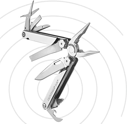 LEATHERMAN, Curl Multitool, Stainless Steel Everyday Tool, with Nylon Sheath - Travel With Glen