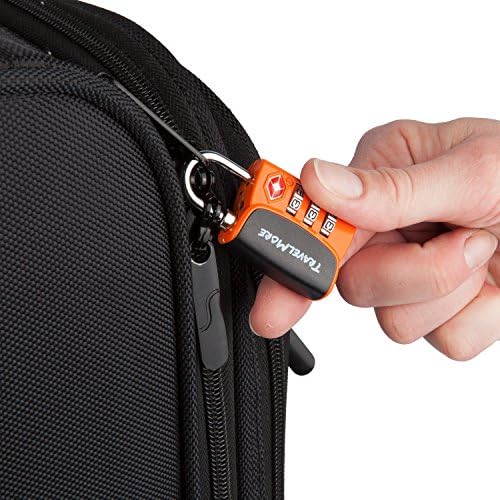 4 Pack Open Alert Indicator TSA Approved 3 Digit Luggage - Travel With Glen