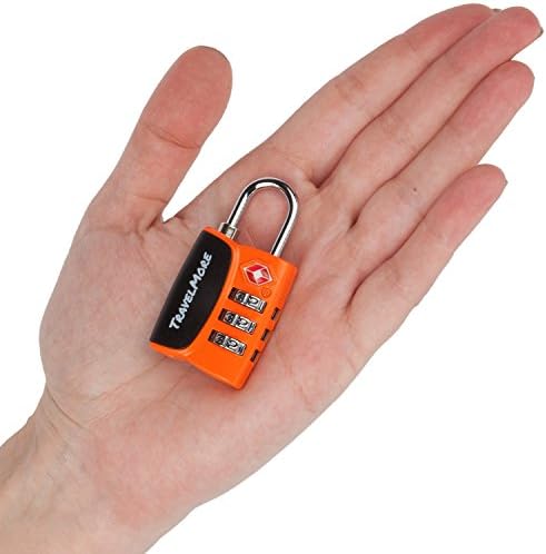 4 Pack Open Alert Indicator TSA Approved 3 Digit Luggage - Travel With Glen