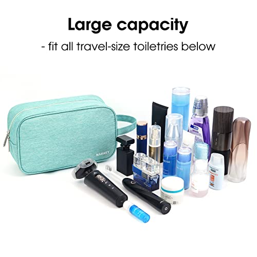 Narwey Travel Toiletry Bag for Women Traveling Dopp Kit Makeup - Travel With Glen