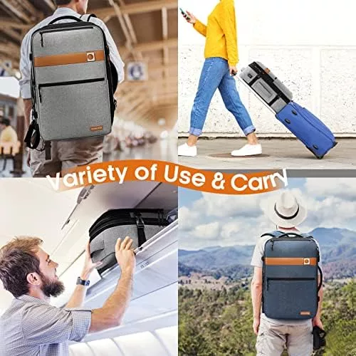 POWAITER Travel Backpack for Women Men, Large Carry on Backpack - Travel With Glen