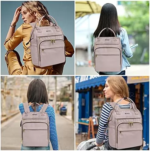 EMPSIGN Laptop Backpack for Women 15.6 Inch Travel Work Backpack, - Travel With Glen