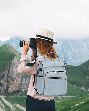 EMPSIGN Laptop Backpack for Women 15.6 Inch Travel Work Backpack, - Travel With Glen