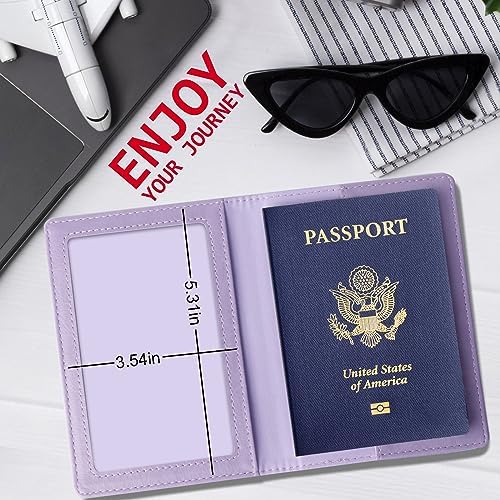 TIGARI Passport Holder Women, Travel Must Haves Passport and Vaccine - Travel With Glen