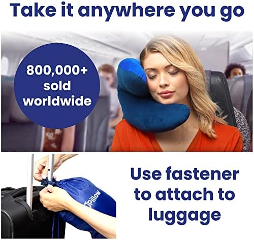 J-Pillow Travel Pillow - British Invention of The Year Winner - Travel With Glen
