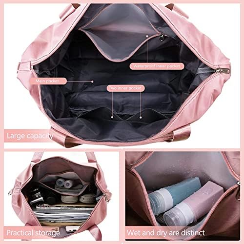 Travel Duffel Bags Gym Tote Bag,Travel Weekender Overnight Bags for - Travel With Glen