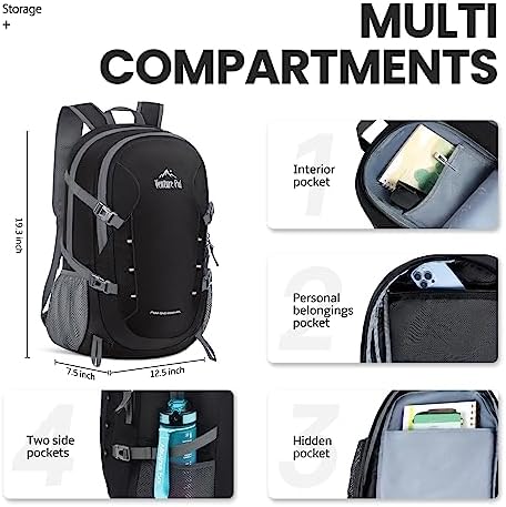 Venture Pal 40L Lightweight Packable Travel Hiking Backpack Daypack - Travel With Glen