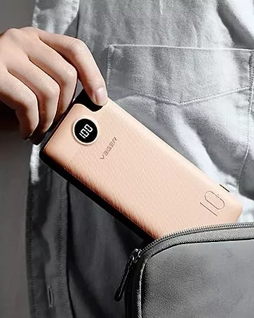 VEGER Portable Charger for iPhone Built in Cables Fast Charging - Travel With Glen