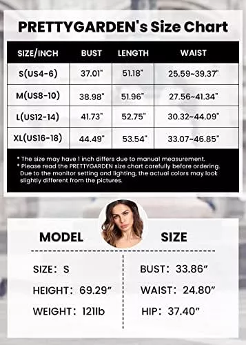 PRETTYGARDEN Women's Floral Summer Dress 2023 Knot One Shoulder Sleeveless - Travel With Glen