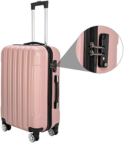 Karl home Luggage Set of 3 Hardside Carry on Suitcase - Travel With Glen