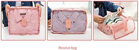 7Pcs Travel Bags Clothes Packing Cube Luggage Organizer with Shoes - Travel With Glen