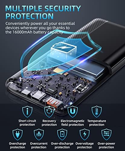 Power-Bank-Portable-Charger - 16000mAh Power Bank Support PD 30W and QC4.0 - Travel With Glen