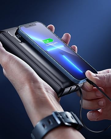 Power-Bank-Portable-Charger - 16000mAh Power Bank Support PD 30W and QC4.0 - Travel With Glen