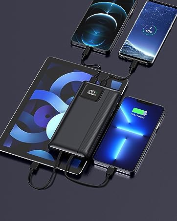 Power-Bank-Portable-Charger - 16000mAh Power Bank Support PD 30W and QC4.0 - Travel With Glen