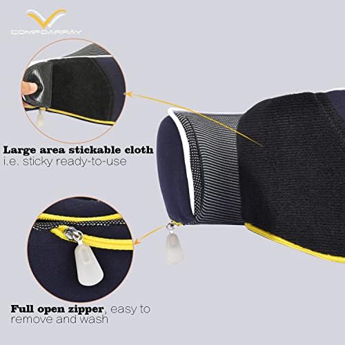 Glowa ComfoArray Travel Pillow, Neck Pillow for Airplane and Car. - Travel With Glen