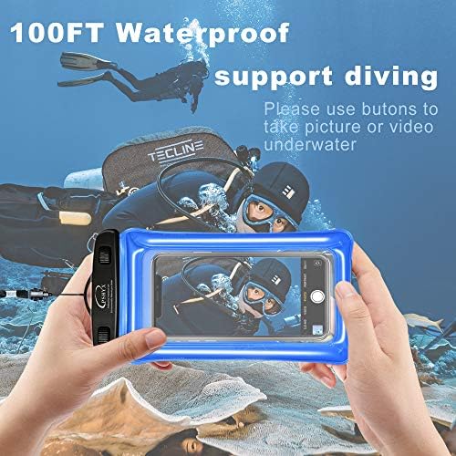 PSHYX Universal 100 Feet Waterproof Phone Pouch Floating Case with - Travel With Glen