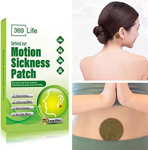 369 Life Motion Sickness Patches for Car and Boat Rides, - Travel With Glen